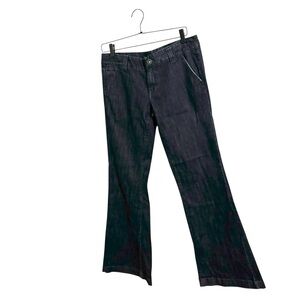 Calvin Klein Dark Wash Flare Trouser Jeans Size 8‎